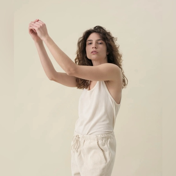 INDUSTRY OF ALL NATIONS PIQUE TANK FROM ORGANIC COTTON SIZE S - Picture 2 of 5